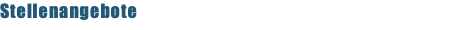 Stellenangebote